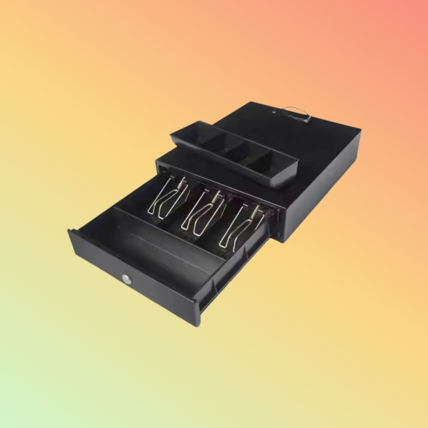 MAKEN EK-300 3 Bills 4 Coins Mini Pos Money Box metal electronic cash drawer for shop