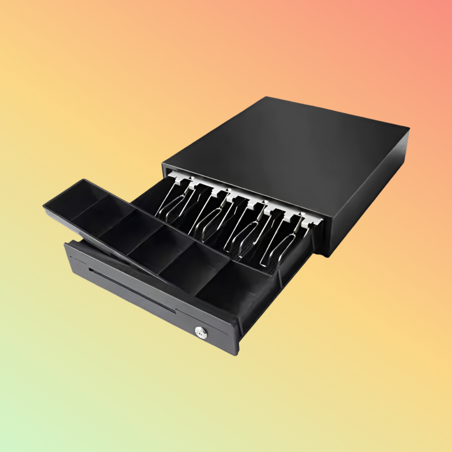 MAKAN ECD-410 supermarket cash drawer electronic cash register with integrated 5bill/8coins cash tray