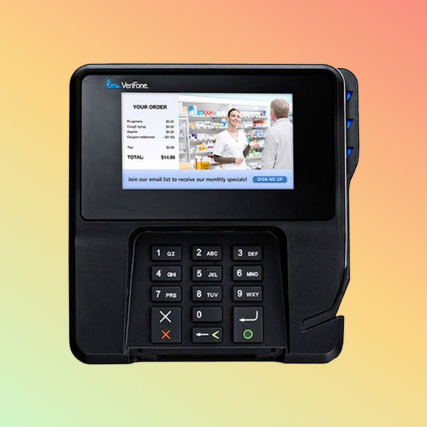 VeriFone MX915 Signature Capture w/ EMV + NFC (V4.0)