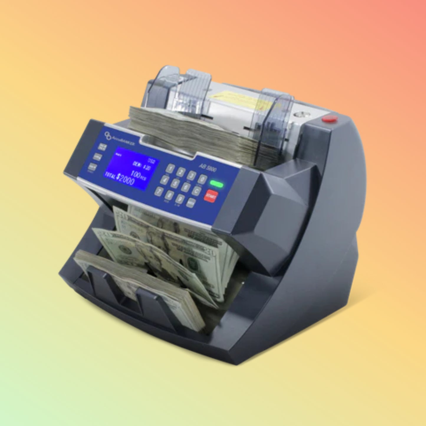 AccuBANKER AB5800 Bank Grade Bill Counter with Batch Value