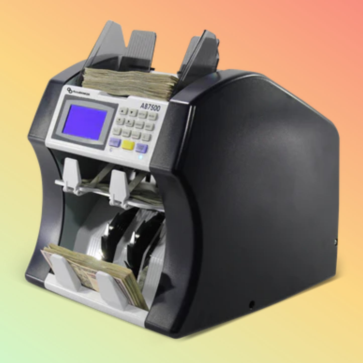 AccuBANKER AB7500 Enterprise Dual Pocket Mixed Bill Value Counter