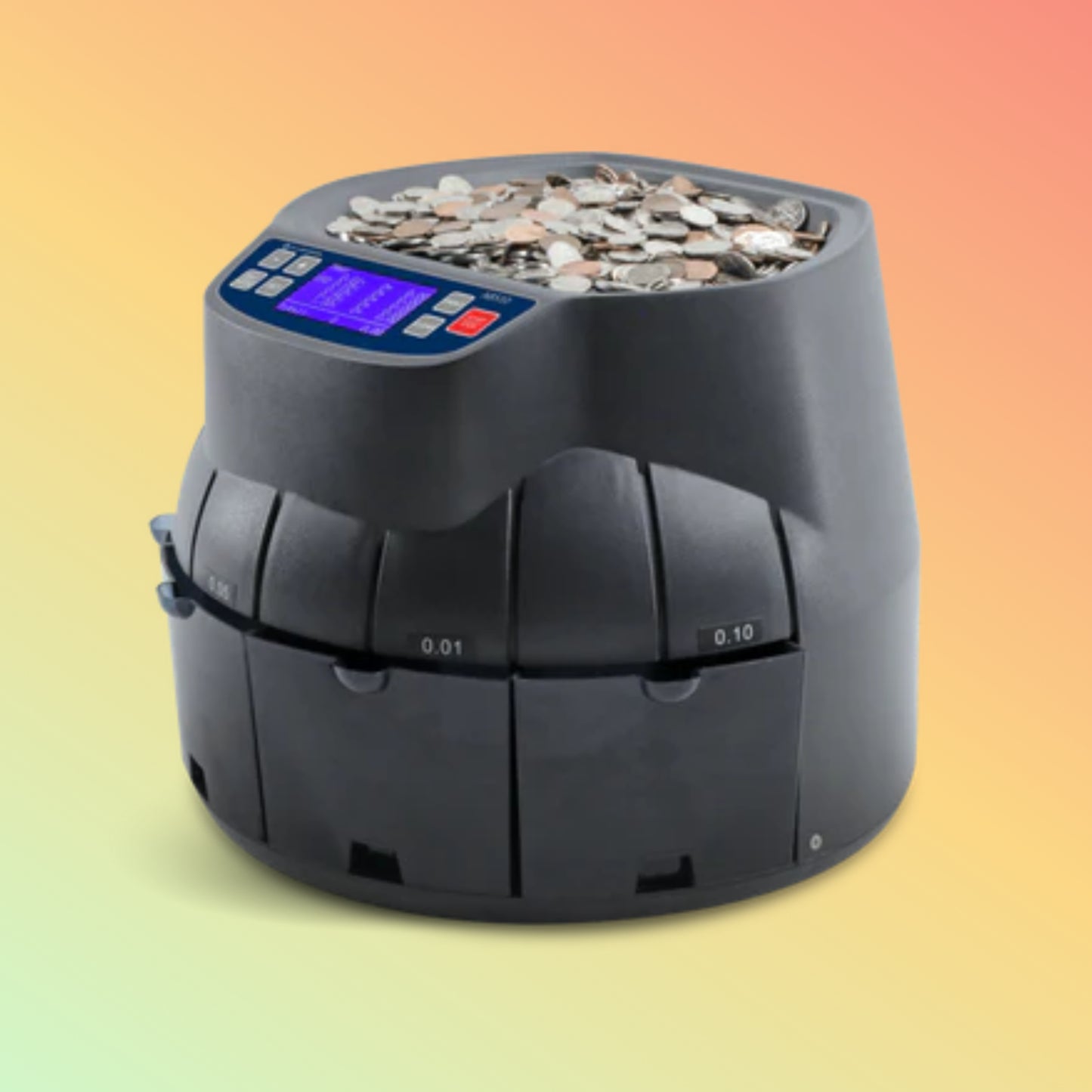 AccuBANKER AB510 Sort & Wrap Coin Counter