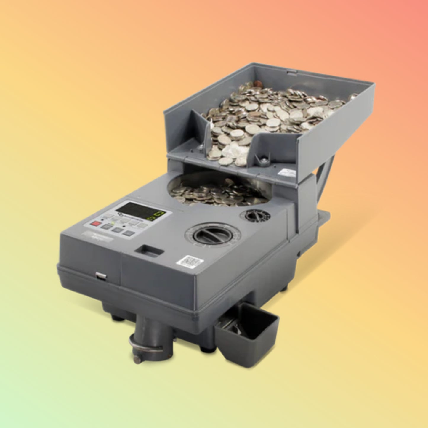 AccuBANKER AB610 Medium Duty Universal Coin Counter
