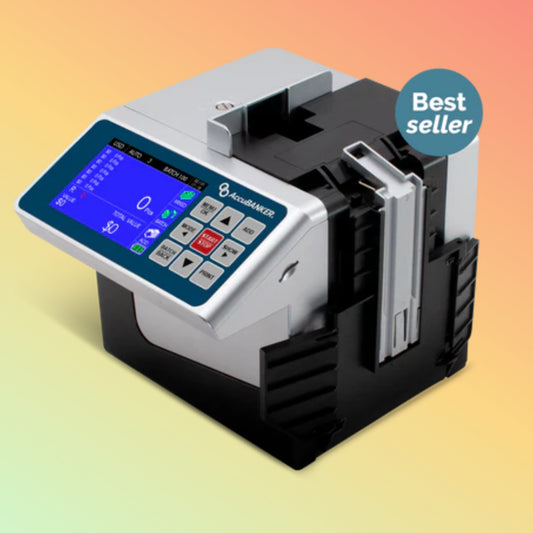 AccuBANKER D700 Duo Automatic Value and Counterfeit Bill Detector
