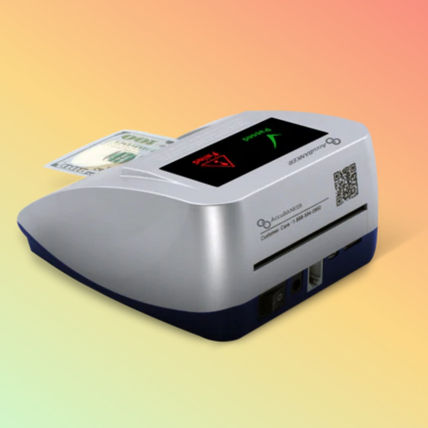 AccuBANKER D470 Automatic QuadScan Counterfeit Bill Detector