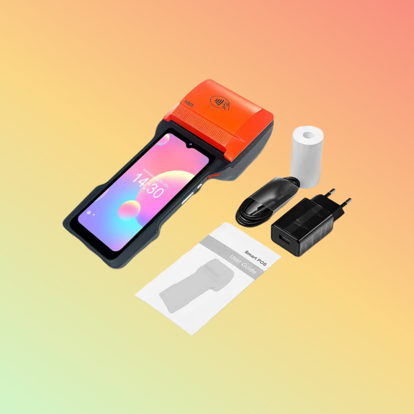 TOTALPOS NB65: 6.5" Android14 Handheld Terminal with Printer