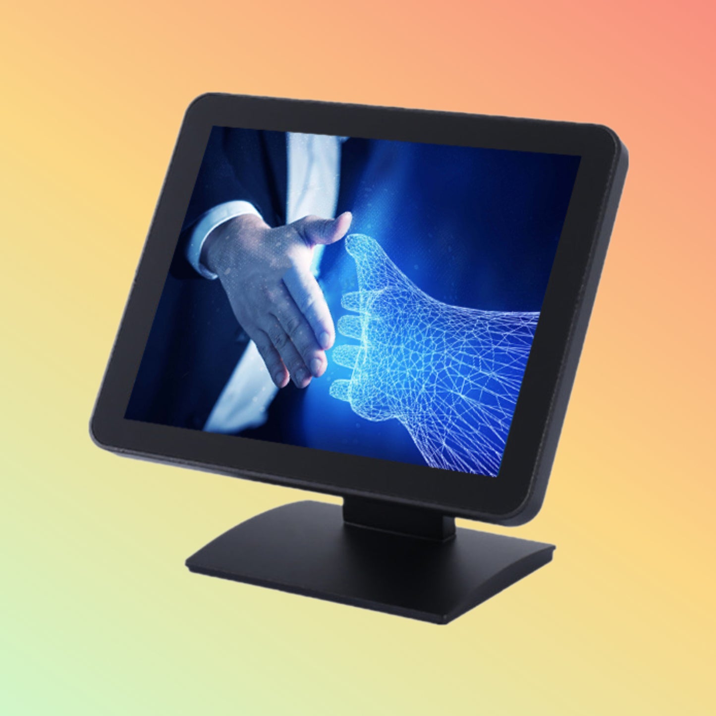 TOTALPOS H-TM1501 15 inch POS Capacitive LCD Touch Screen Monitor