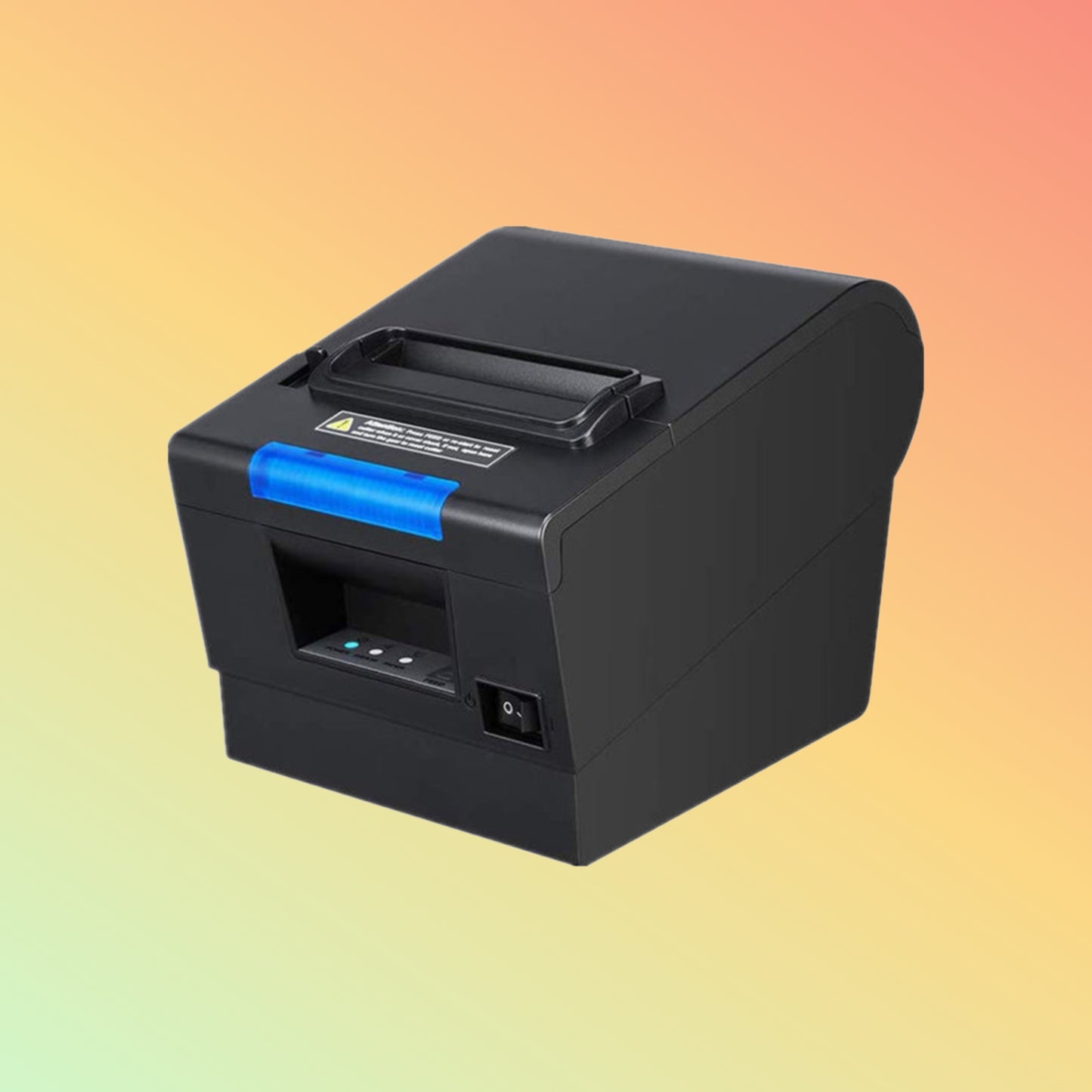 TOTALPOS H-D810L Kitchen 80mm POS Thermal Receipt Printer with Built-in LED and beeper