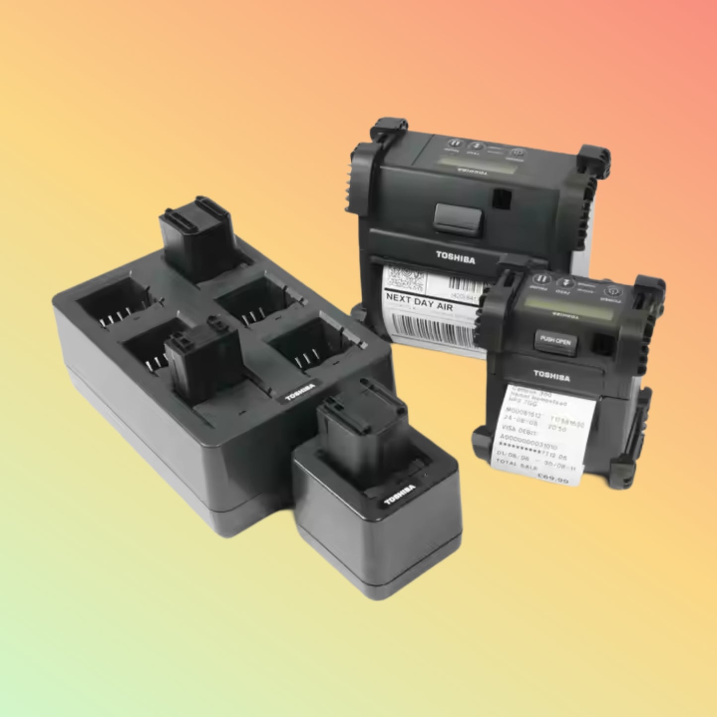 TEC B-EP4DL Wireless Portable Thermal Mobile Printer for TOSHIBA