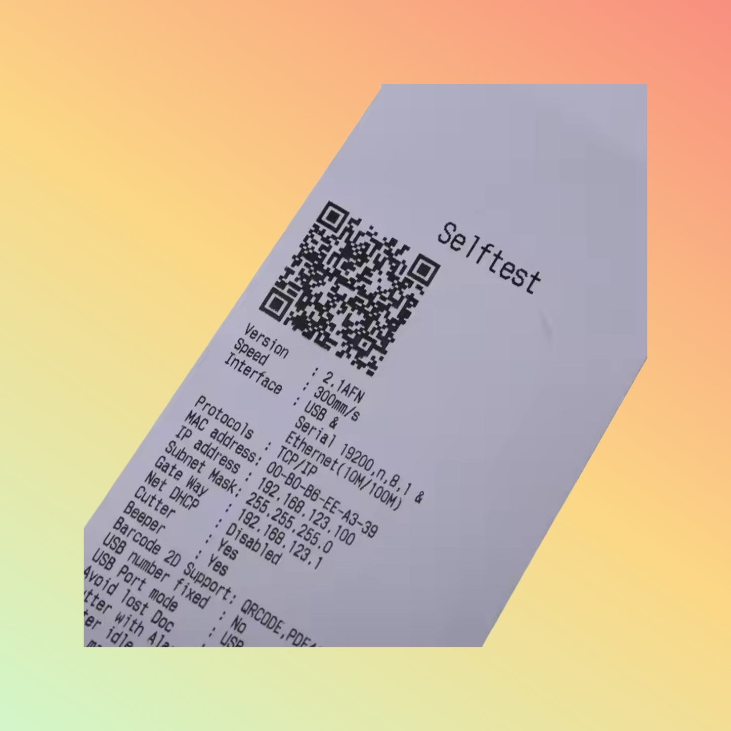 Unifon 80x70mm BPA-Free Pre-Printed Thermal Paper for POS