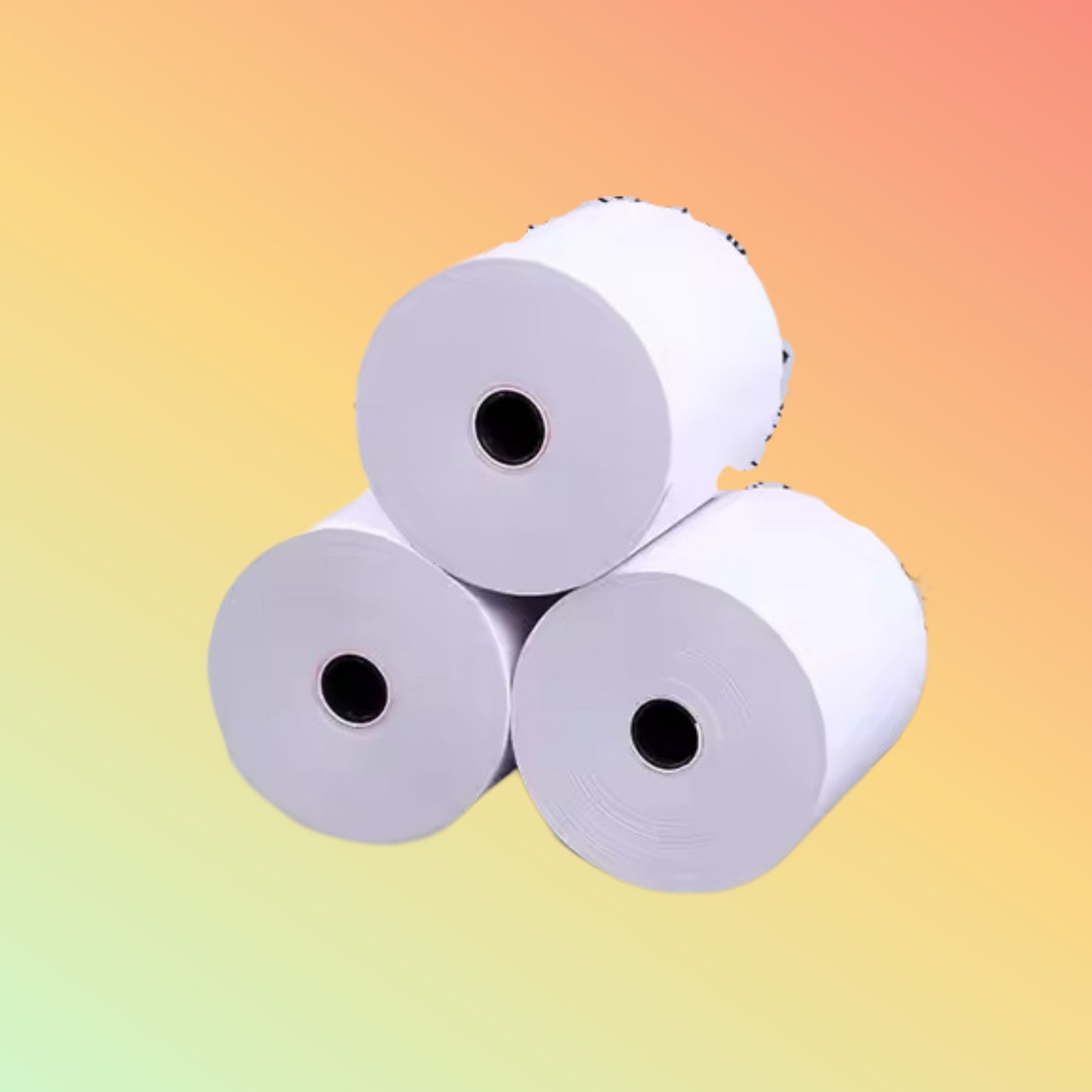 Unifon 80x70mm BPA-Free Pre-Printed Thermal Paper for POS