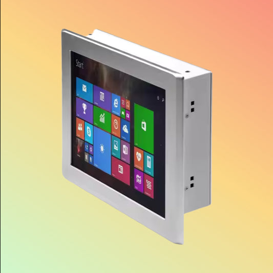 10" Fanless Industrial Touch Panel PC – Dual LAN, Win10/Linux, 9–36V