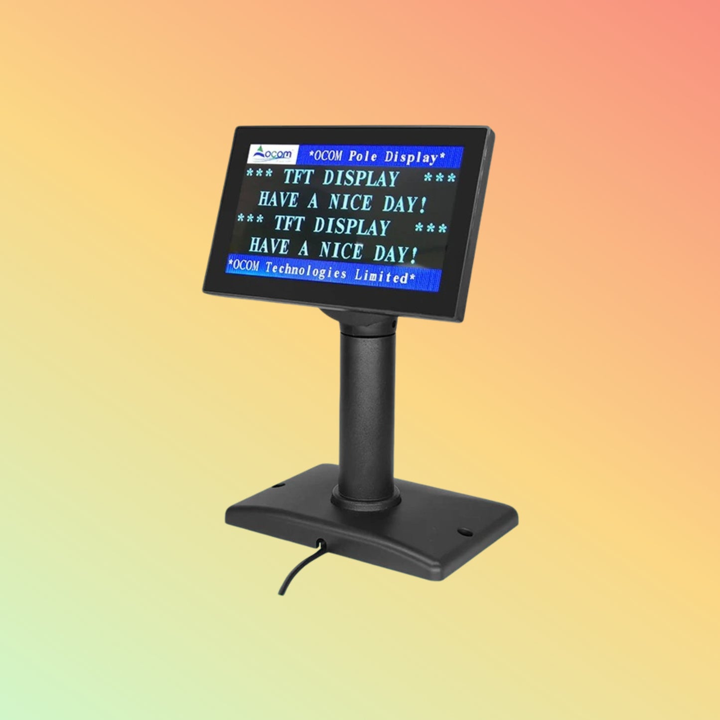 Ocom (OCPD-LCD500) 5 Inch LCD POS Customer Display