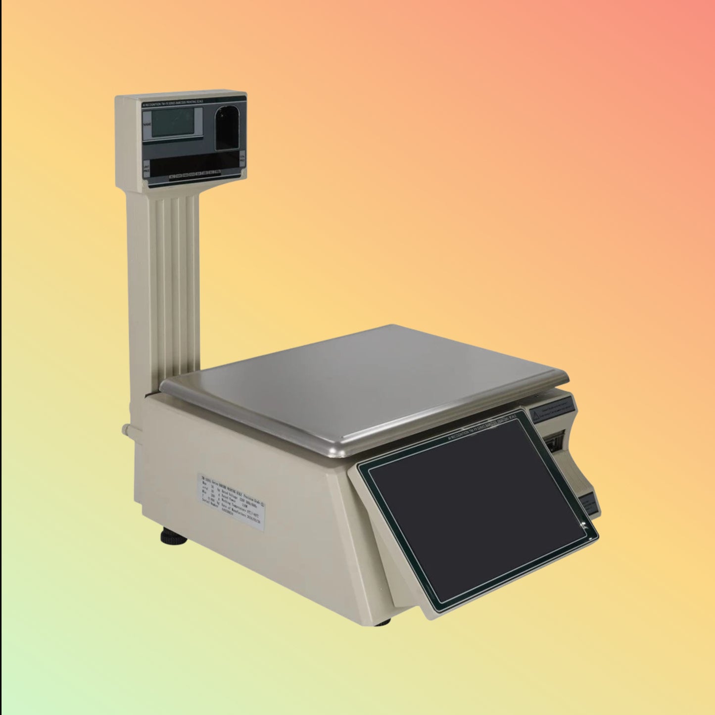 TM-F66 Intelligent AI barcode scale