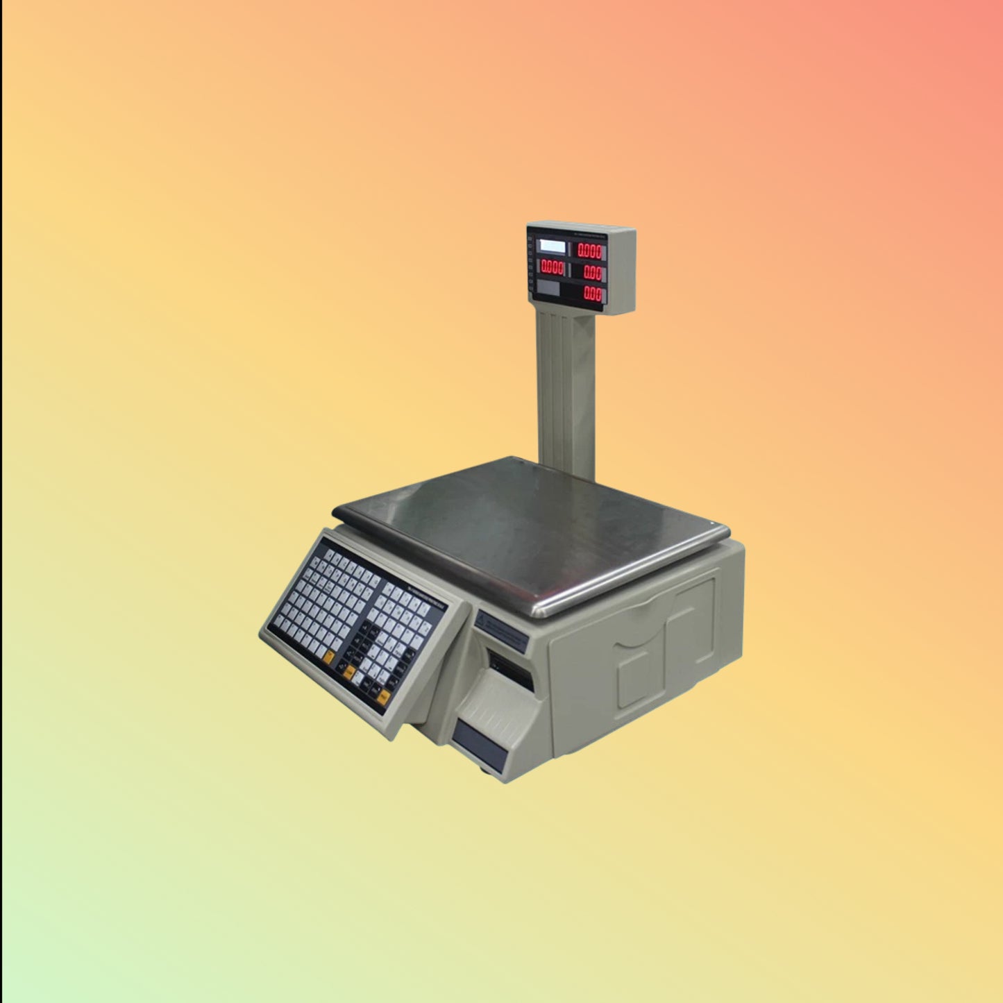 Ocom TM-F Barcode Printing Scale