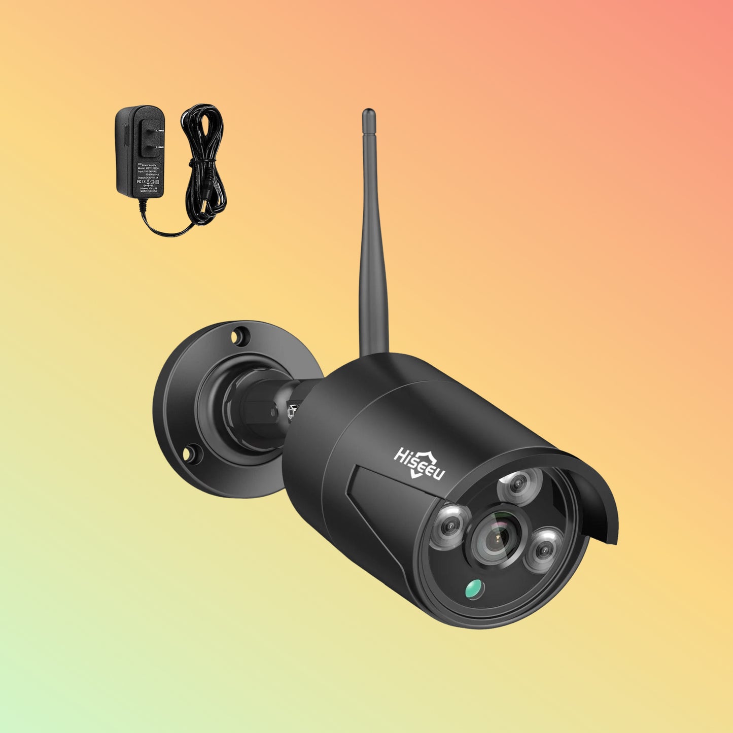 Hiseeu 3MP Wireless Security System – 2K, 4K NVR, 1TB HDD, 100ft Range