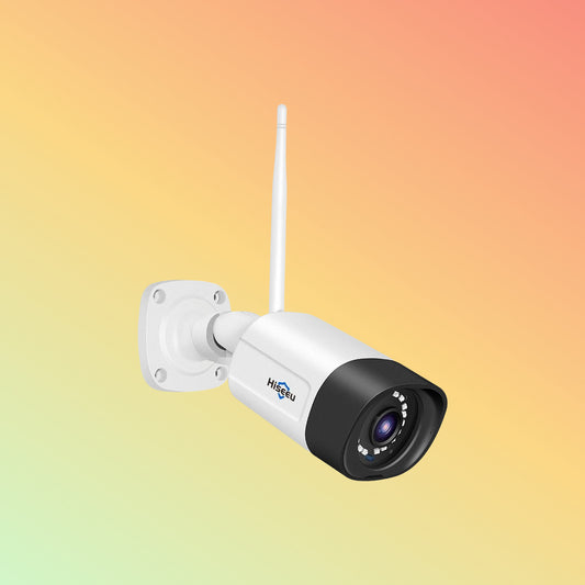 Hiseeu 5MP Wireless Pro Security Camera Wireless Outdoor With 2-Way Audio