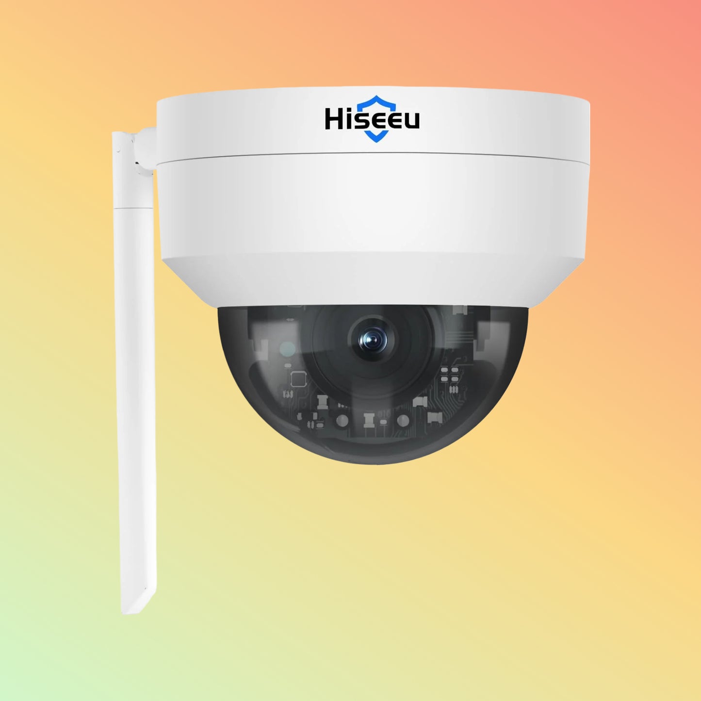 Hiseeu 5MP PTZ Security Camera Outdoor Explosion-Proof Auto Tracking Motion Detection