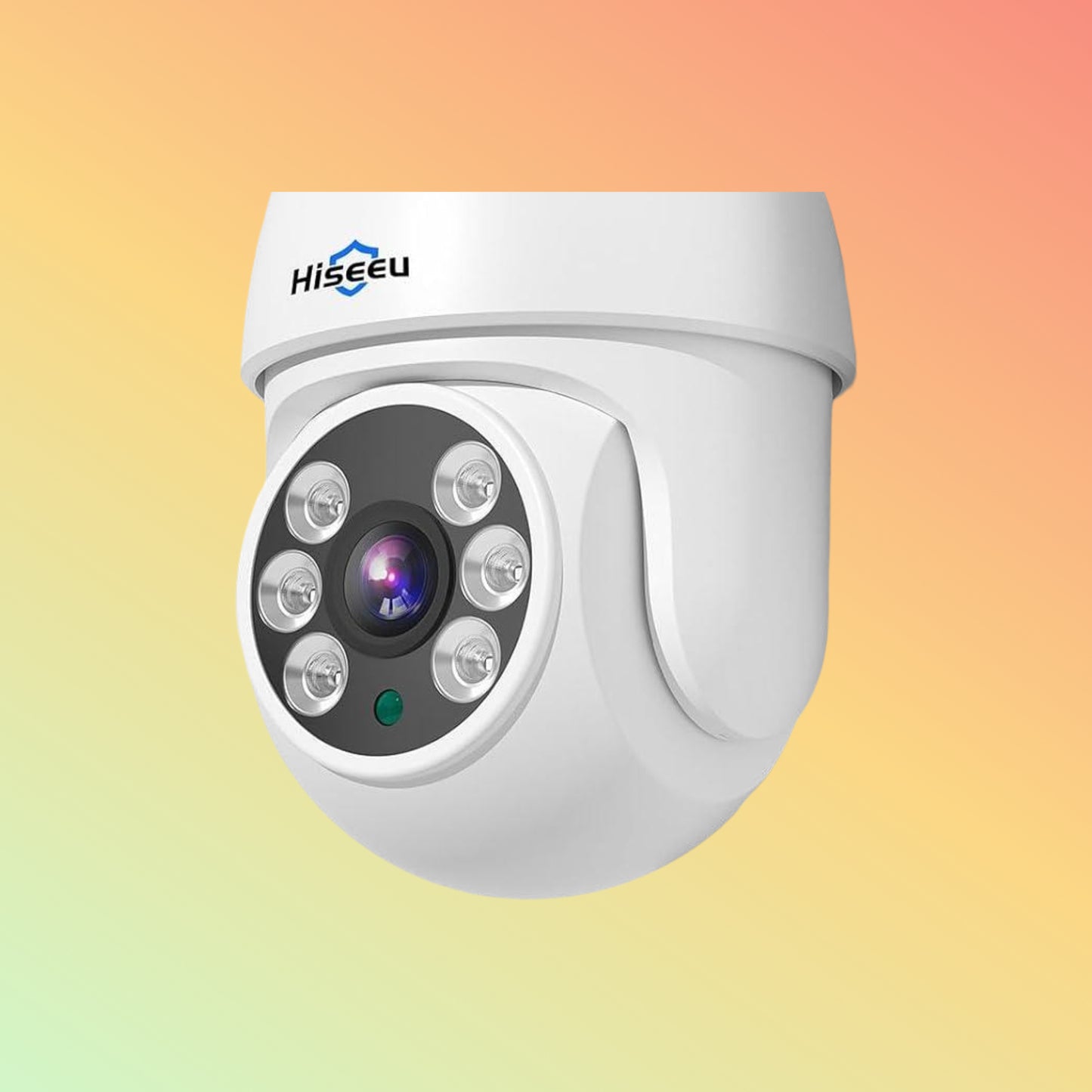 Hiseeu Wired 5MP AHD PTZ Analog Home Dome Security Camera 100ft IR Clear Night Vision