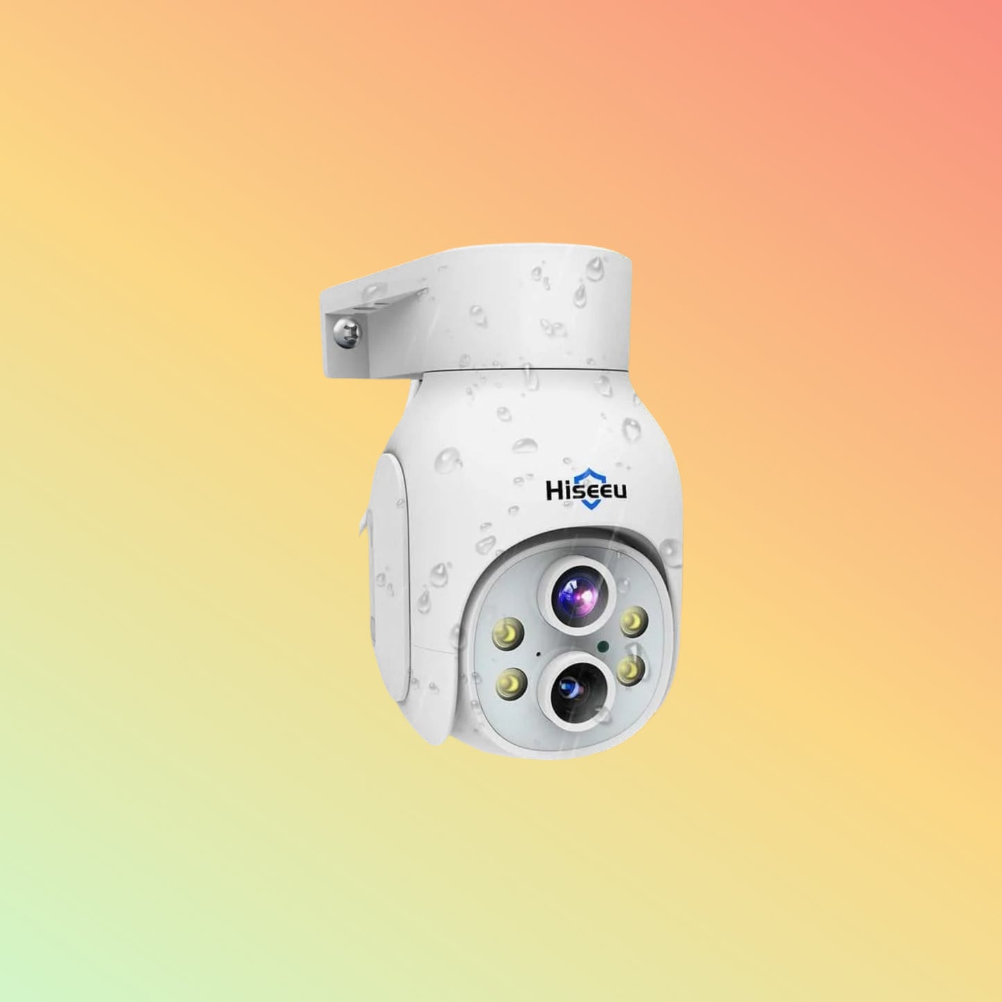 Hiseeu 2K 3MP PTZ 𝟯𝟲𝟬° 𝙑𝙞𝙚𝙬 10X Zoom PanSecurity Camera Outdoor with IP66 Waterproof
