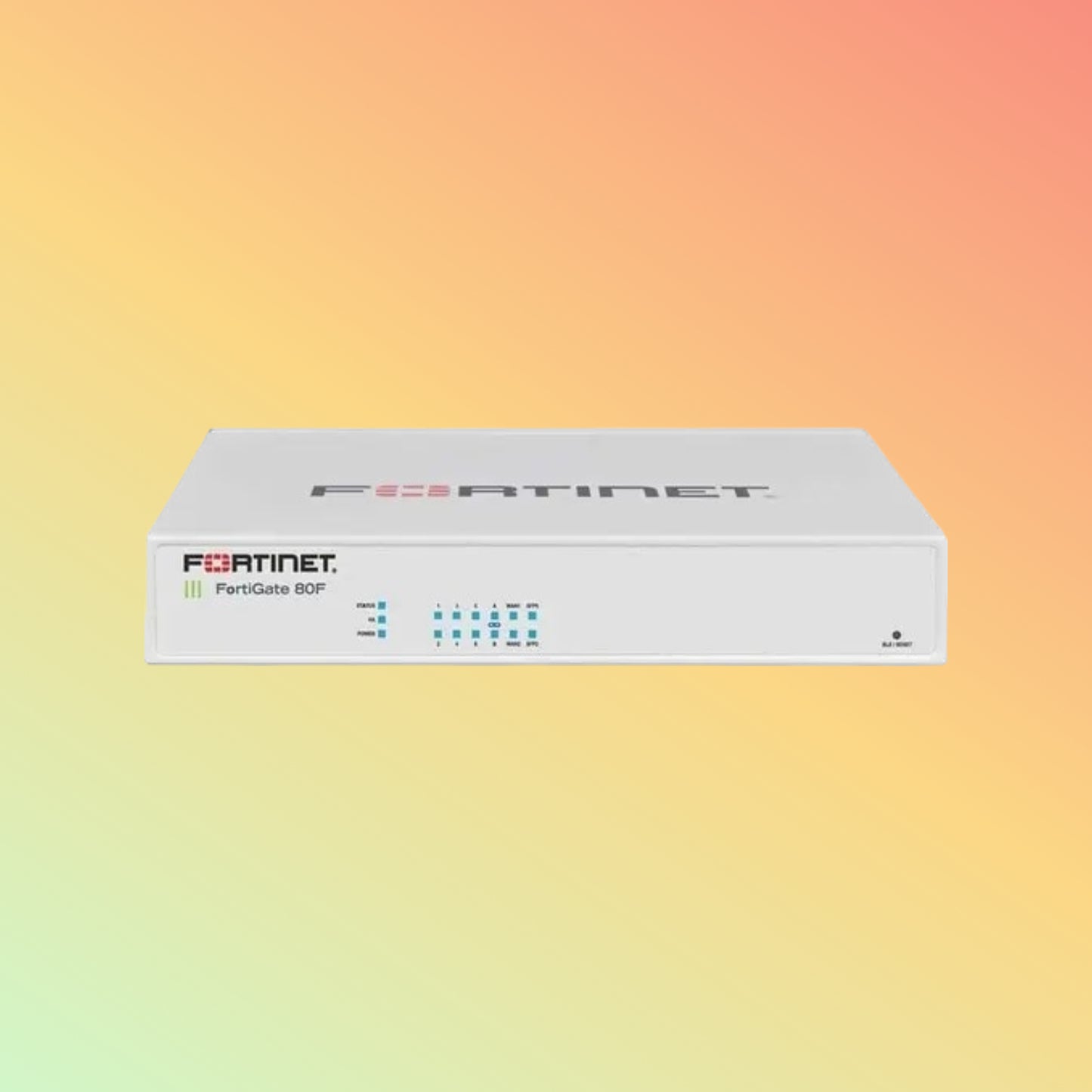 Fortinet FG-80F-Bypass NGFW, 10Gbps, 200 VPN, TLS 1.3, 10 Ports