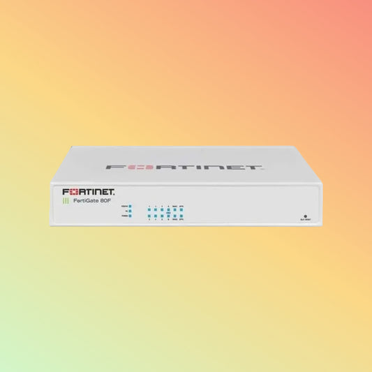 Fortinet FG-80F-DSL NGFW, 10Gbps, IPS, 200 VPN, 10 RJ45 Ports