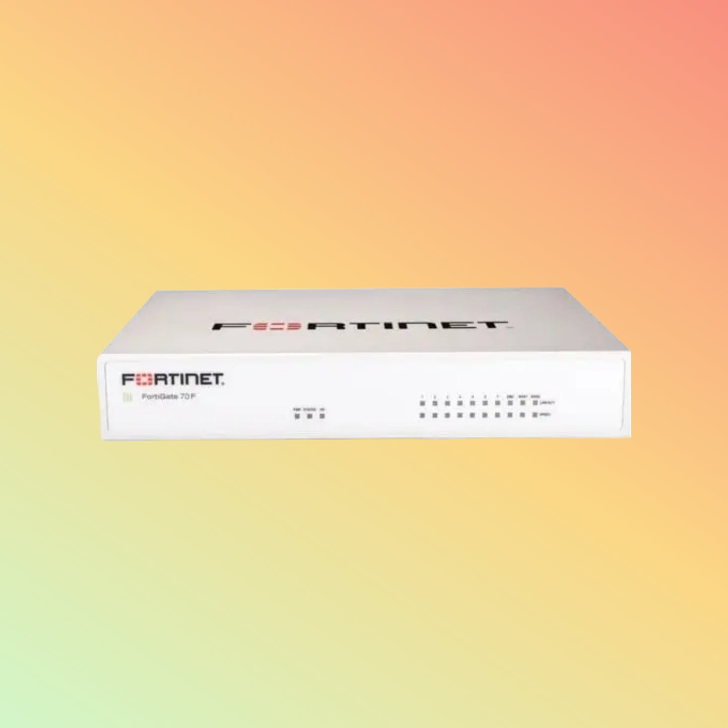 Fortinet FG-70F NGFW Firewall, 10Gbps, IPS, 200 VPN, 9 Ports