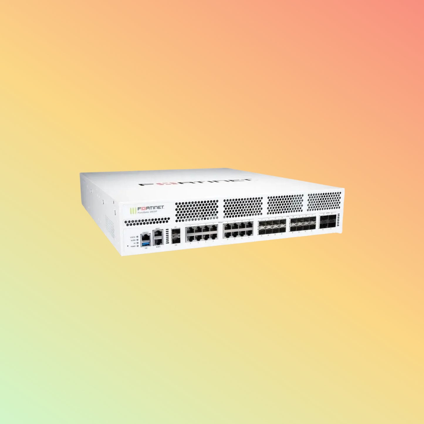 Fortinet FG-1801F NGFW, 198Gbps, TLS 1.3, 10K VPN, 16 Ports
