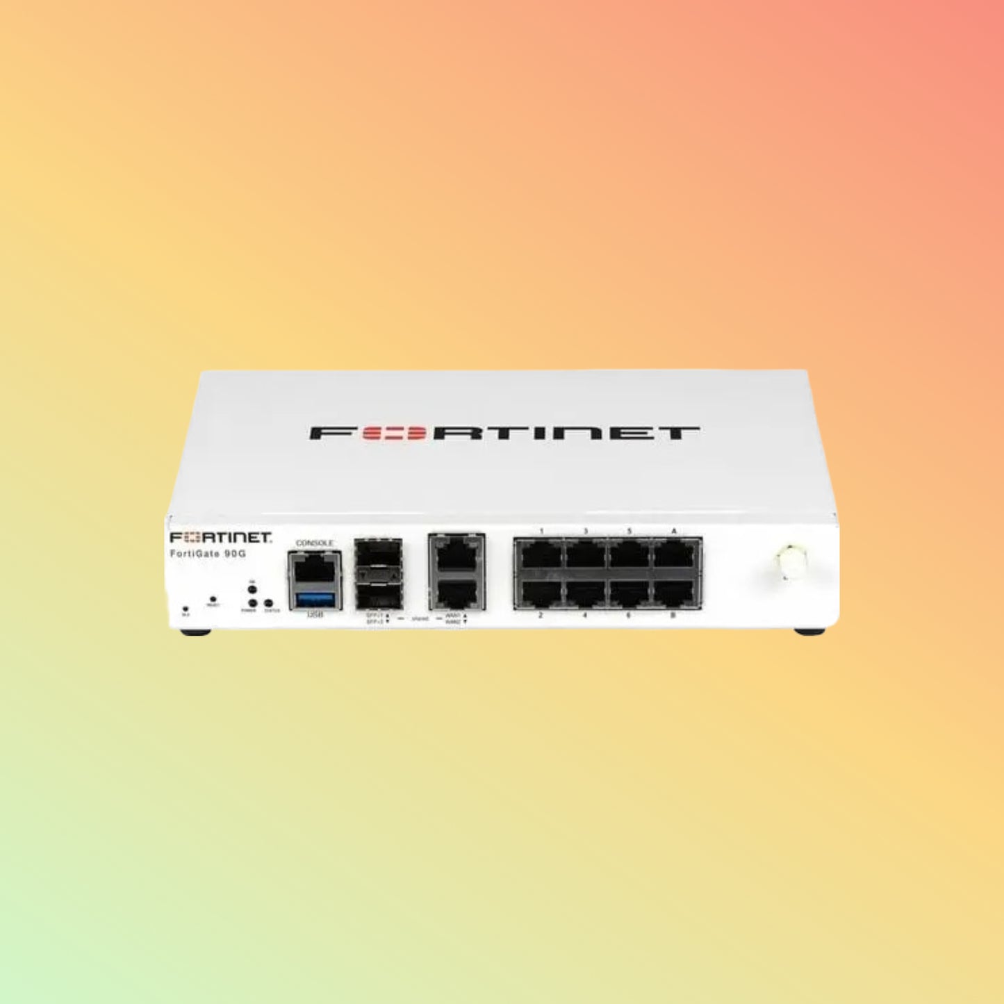 Fortinet FG-91G Firewall – 28Gbps, AES-256, 200 VPN, 10 RJ45 | BDL-809-60
