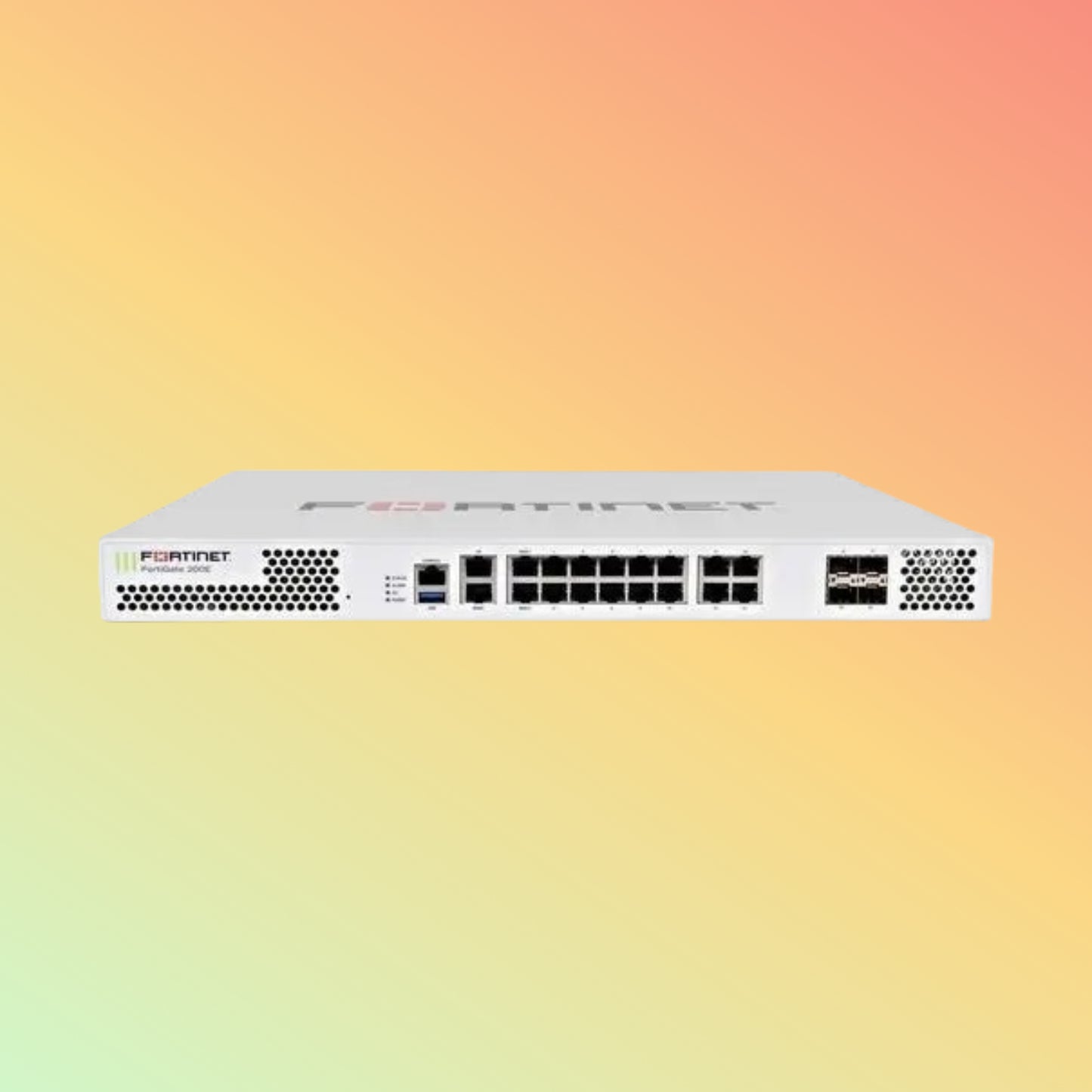 Fortinet FG-200E NGFW – 20Gbps, TLS 1.3, AES-256, 500 VPN