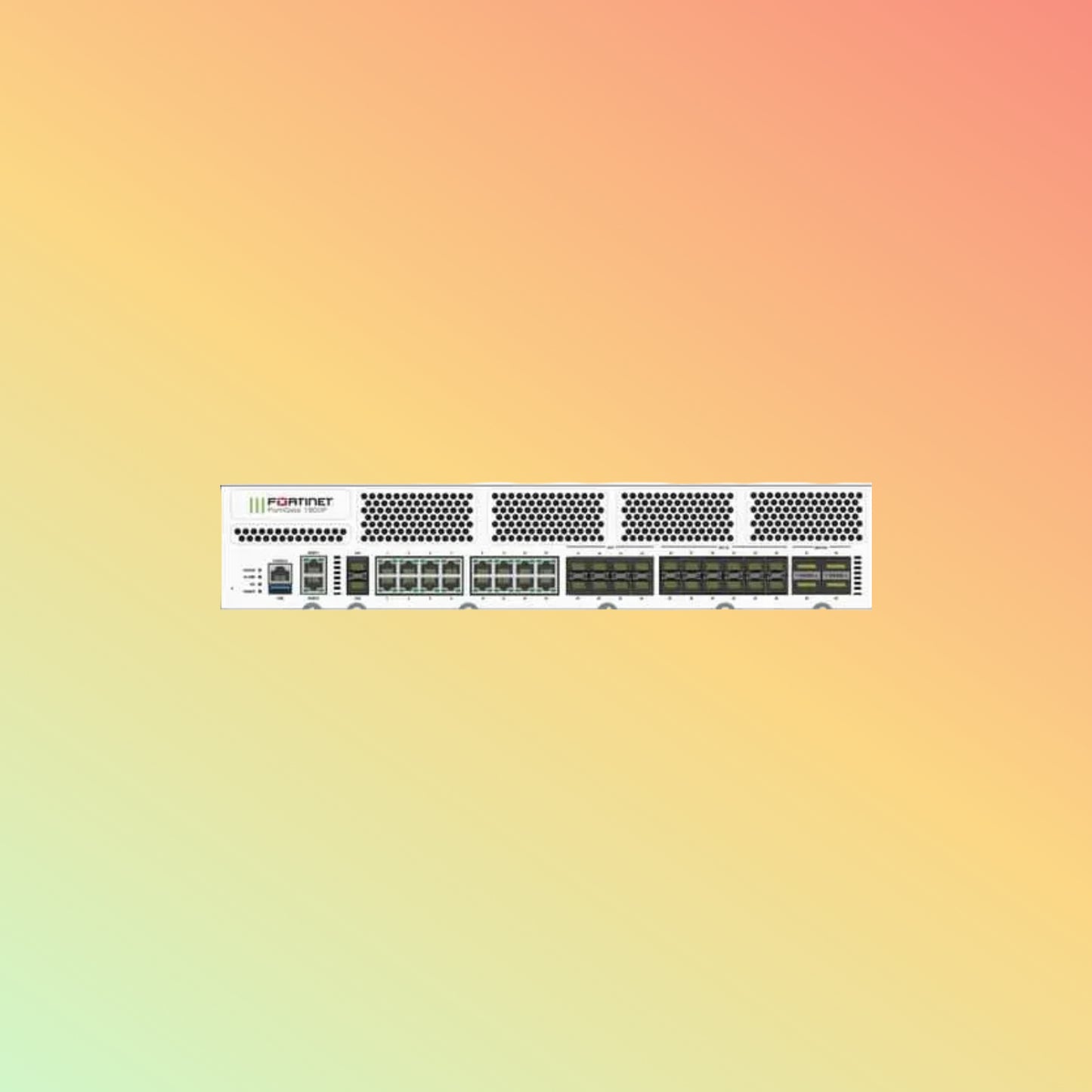 Fortinet FG-1801F NGFW – 198Gbps, AES-256, SHA-256, 10K VPN, 16 Ports