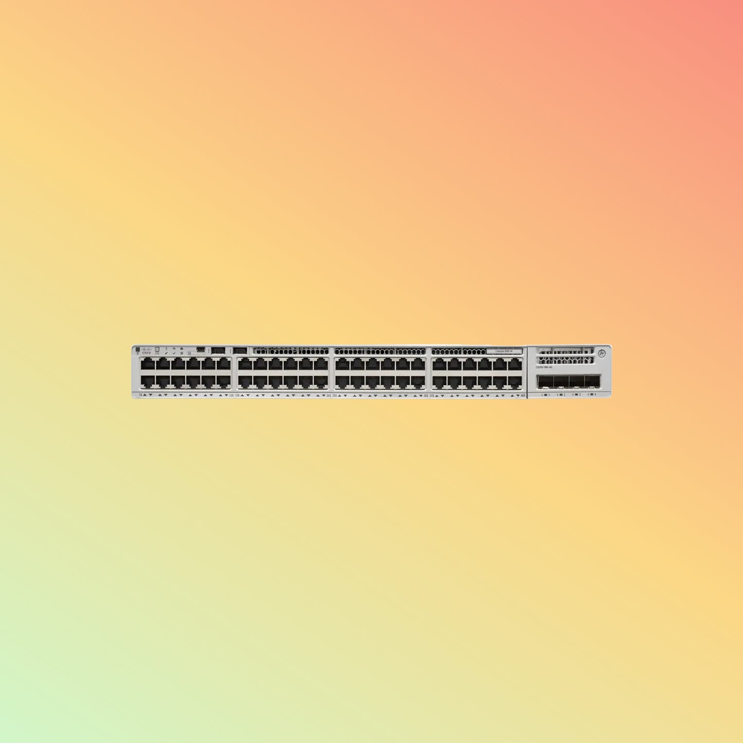 Cisco Catalyst C9200L – 176Gbps, 130.95Mpps, 48 RJ45, Network Advantage