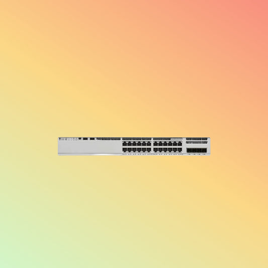 Cisco Catalyst 9200 – 56Gbps, 83.33Mpps, 24 PoE+ RJ45, 4 SFP Uplinks