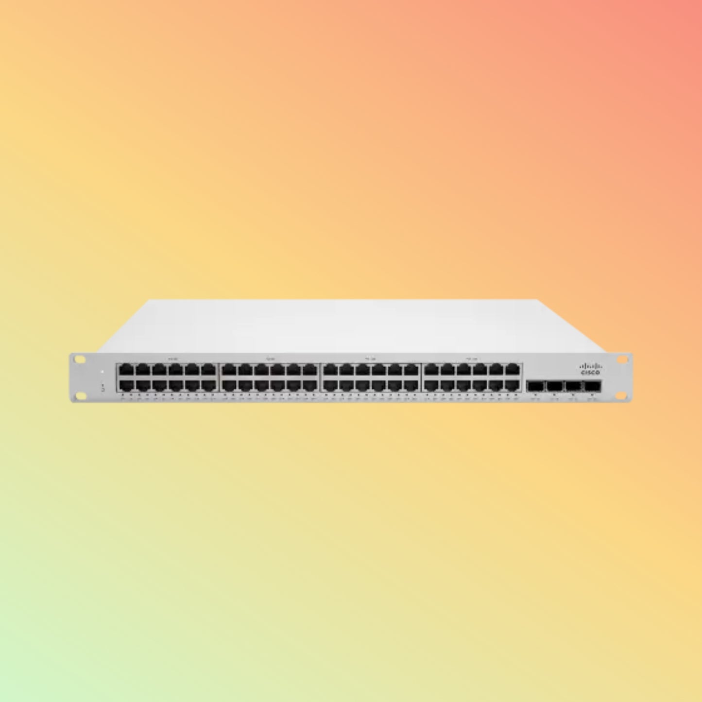 Cisco Meraki MS225 – 176Gbps, 127.98Mpps, 48 RJ45, 4 SFP+ Uplinks