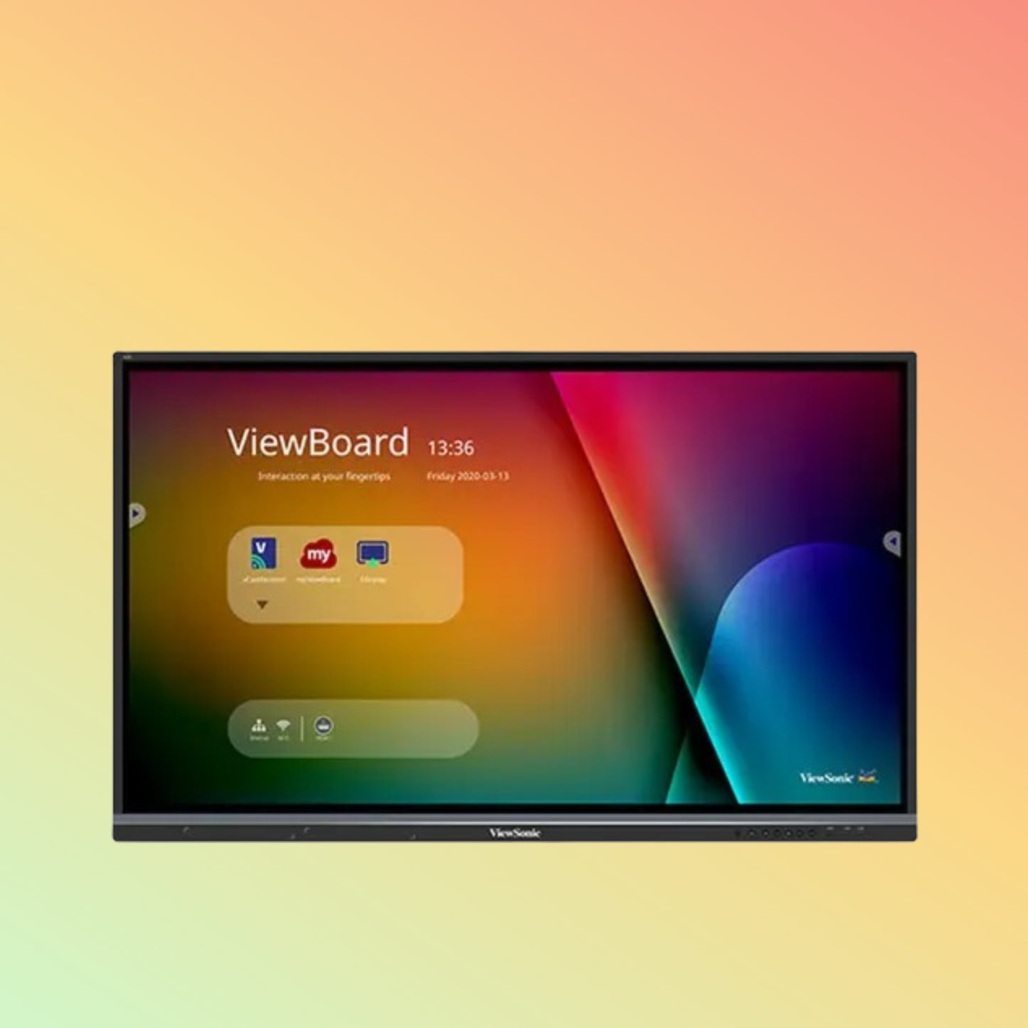 ViewSonic IFP5550 55" 4K ViewBoard – 350 nits, 60Hz, IR Multi-Touch Display