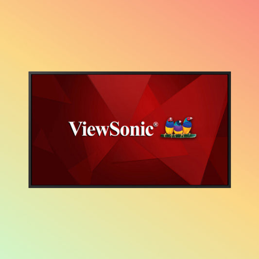 ViewSonic CDE7530-W1 75" 4K Display – 450 nits, 60Hz, Wi-Fi 6, Bluetooth, Portrait/Landscape