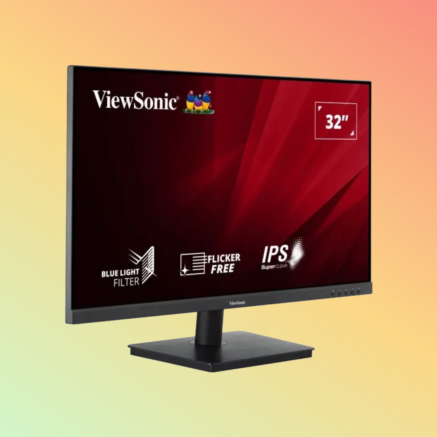 VIEWSONIC VA3209-2K-MHD Monitor - 32" QHD (2560 X 1440), IPS, Tilt, HDMI, DP, 250nits, 75Hz