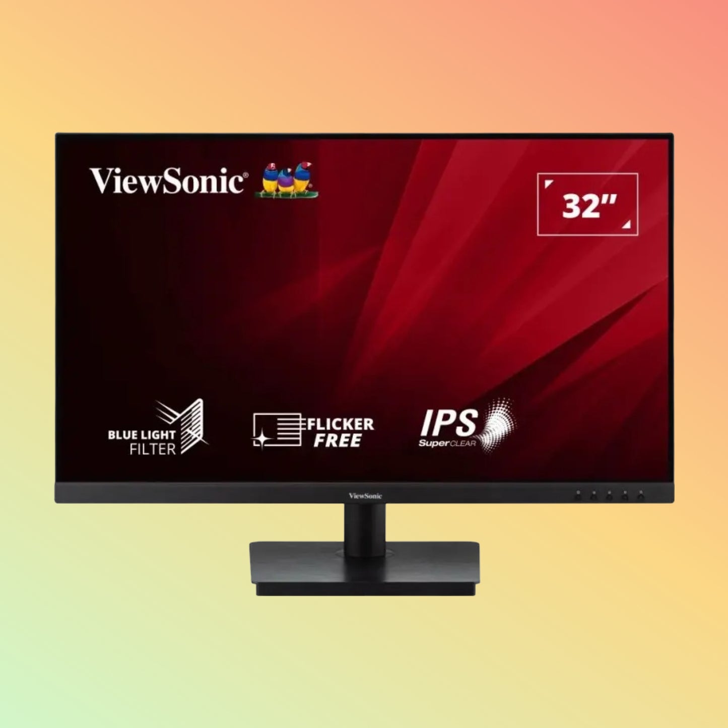 VIEWSONIC VA3209-2K-MHD Monitor - 32" QHD (2560 X 1440), IPS, Tilt, HDMI, DP, 250nits, 75Hz