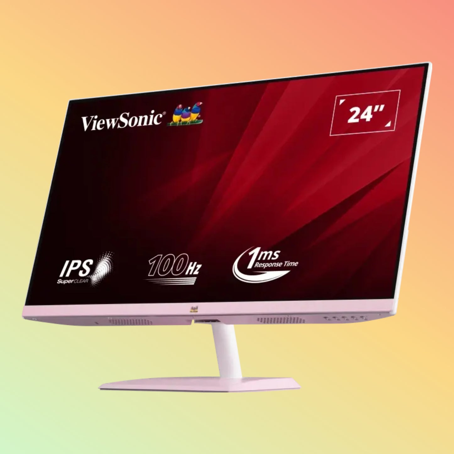 VIEWSONIC VA2436-H-PN Monitor - 24" (1920 x 1080), IPS, Tilt, HDMI, VGA, 250nits, 100Hz