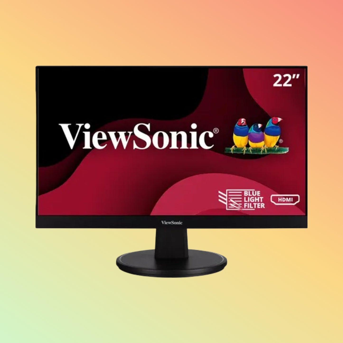 VIEWSONIC VA2247-MH Monitor - 22" FHD (1920 x 1080), VA, HDMI, VGA, 250nits, 60Hz