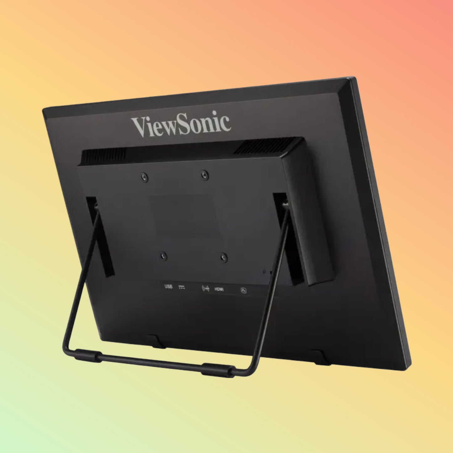 VIEWSONIC TD1630-3 Monitor - 16" HD 1366 x 768, TN, Tilt, HDMI, VGA, 190nits, 60Hz, Multi-Touch