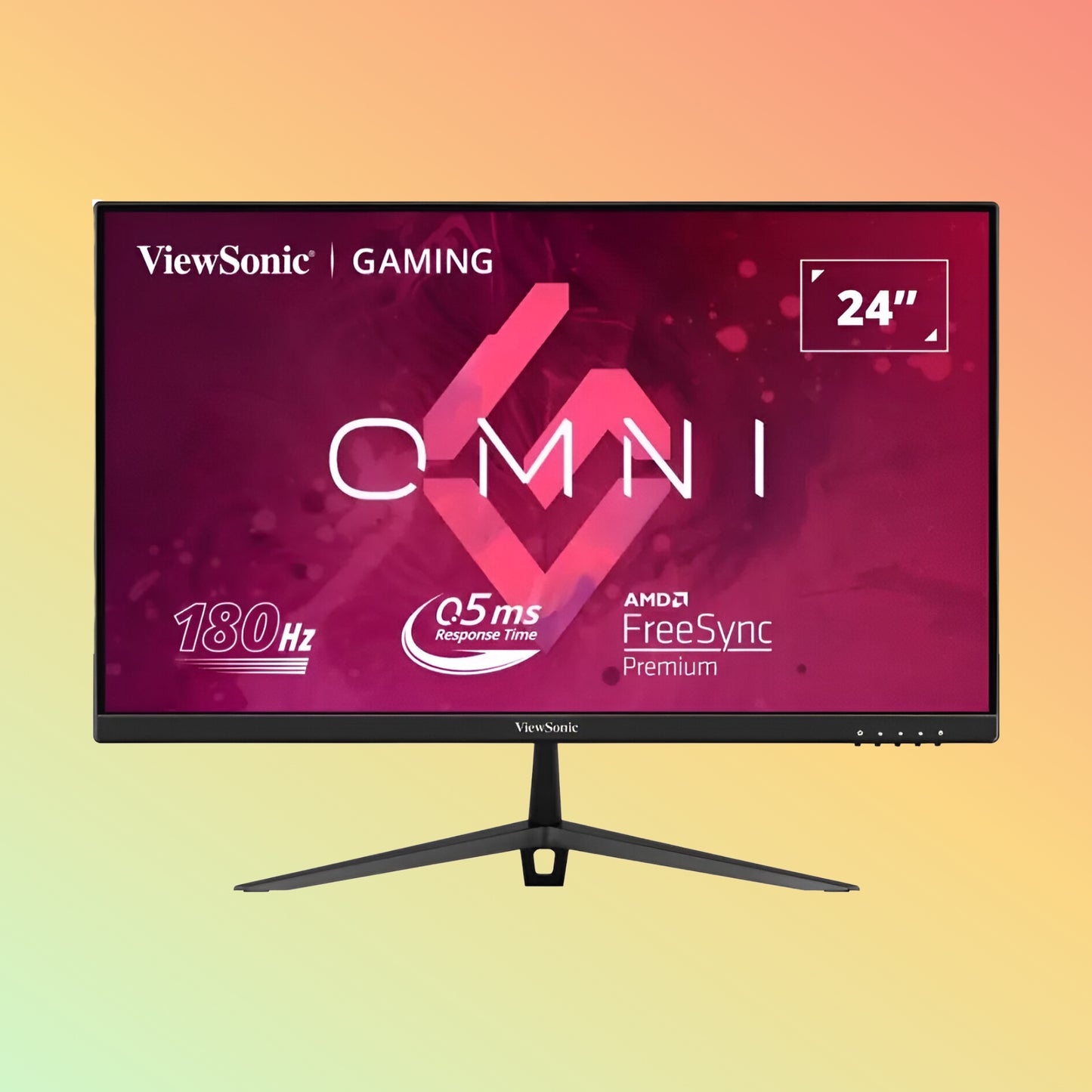 VIEWSONIC VX2428 Gaming Monitor - 24" FHD (1920 x 1080), IPS, Tilt, HDMI, DP, 250nits, 180Hz