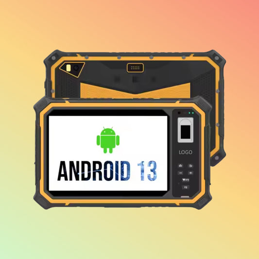 OEM T80 8" Rugged Tablet – 4G LTE, GPS, IP67, NFC, UHF RFID, Barcode, Fingerprint