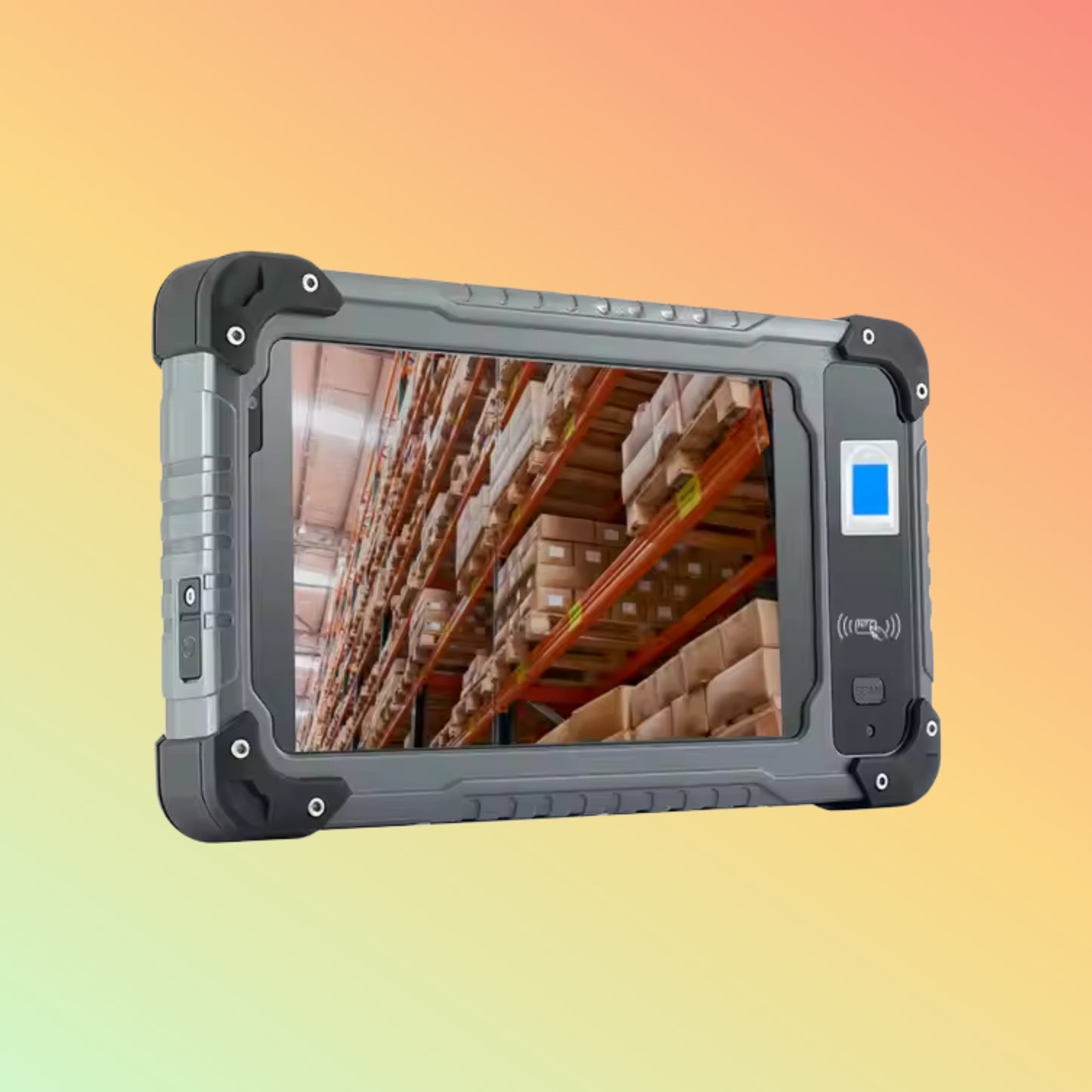 OEM T80 8" Rugged Tablet – 8GB, Quad Core, 1000nit, RFID, Barcode, 2-Year Support