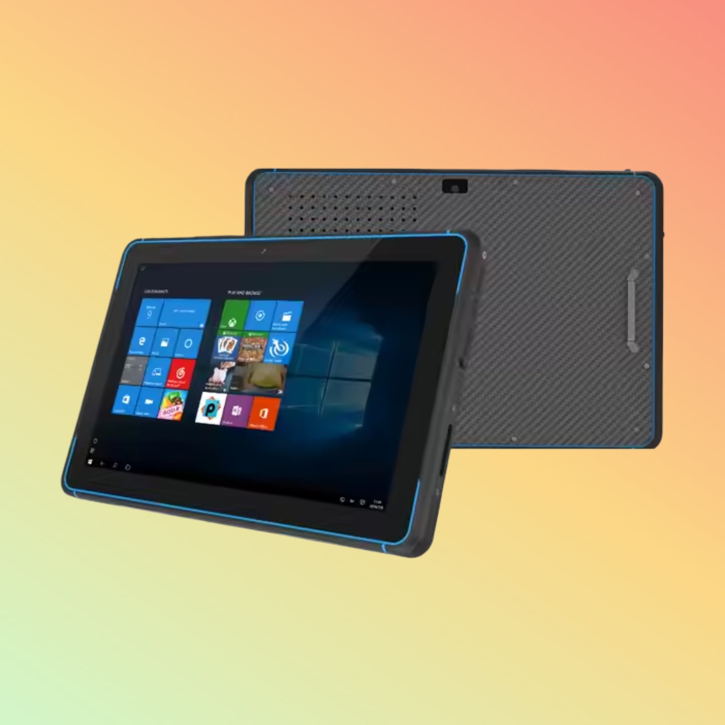 OEM W105 10.1" Rugged Tablet – Win10/11, 5000mAh, 2D Barcode, 1920×1200 Display