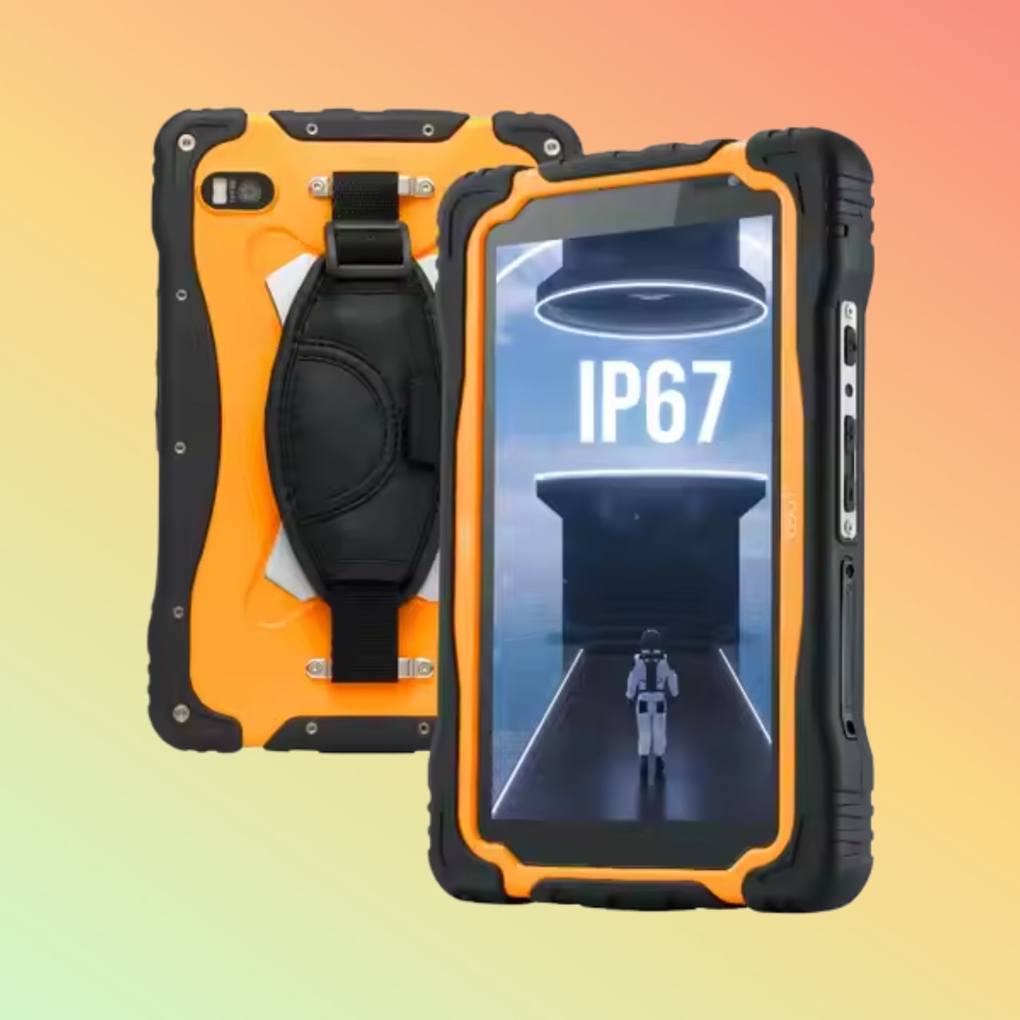 OEM T70 7" Rugged Android Tablet – 4G, 8+128GB, RFID, 10000mAh, IP67