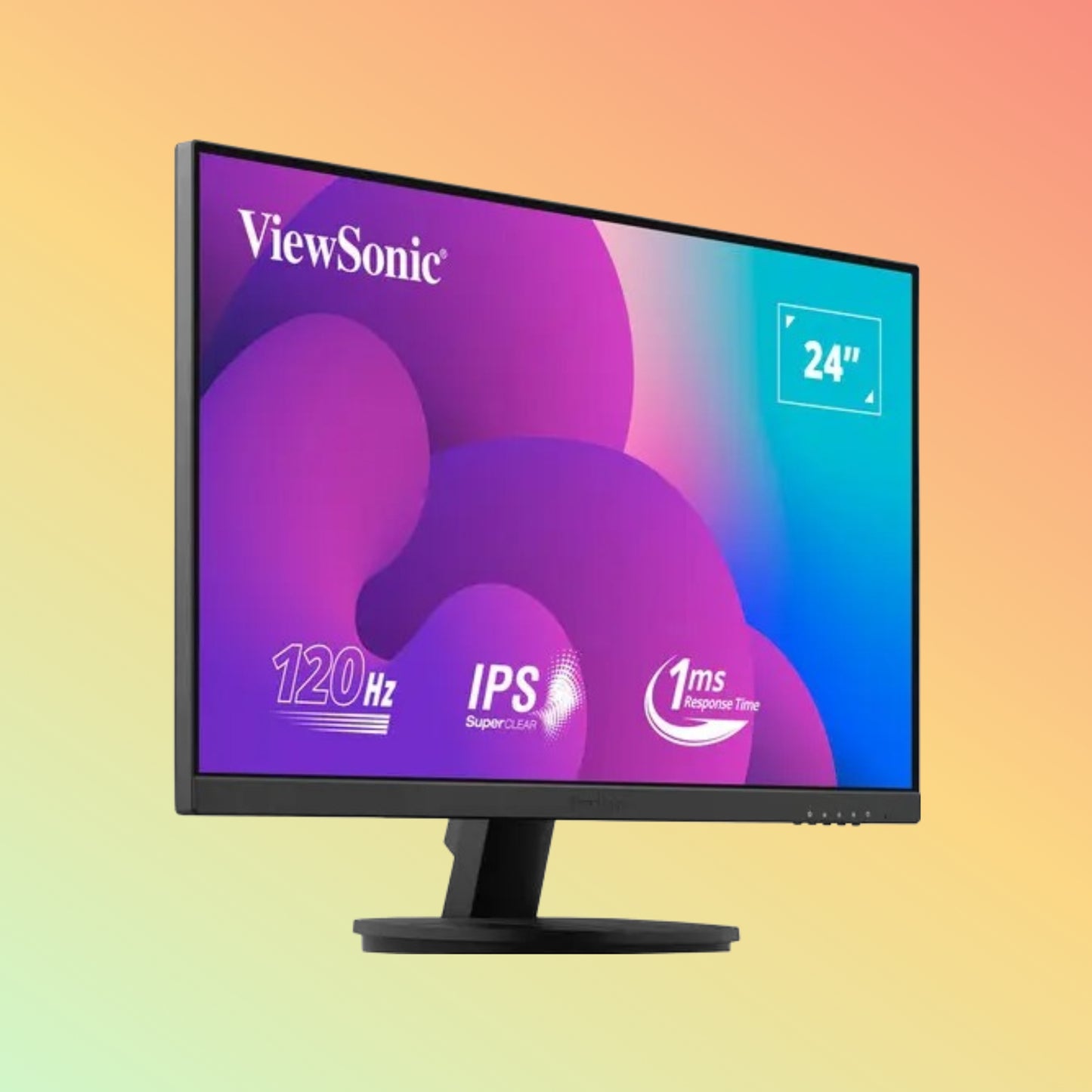 VIEWSONIC VX2416A Gaming Monitor - 24" FHD (1920 x 1080), IPS, Tilt, HDMI, DP, USB-C, 250nits, 120Hz