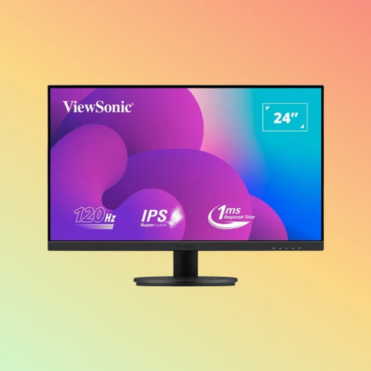 VIEWSONIC VX2416A Gaming Monitor - 24" FHD (1920 x 1080), IPS, Tilt, HDMI, DP, USB-C, 250nits, 120Hz