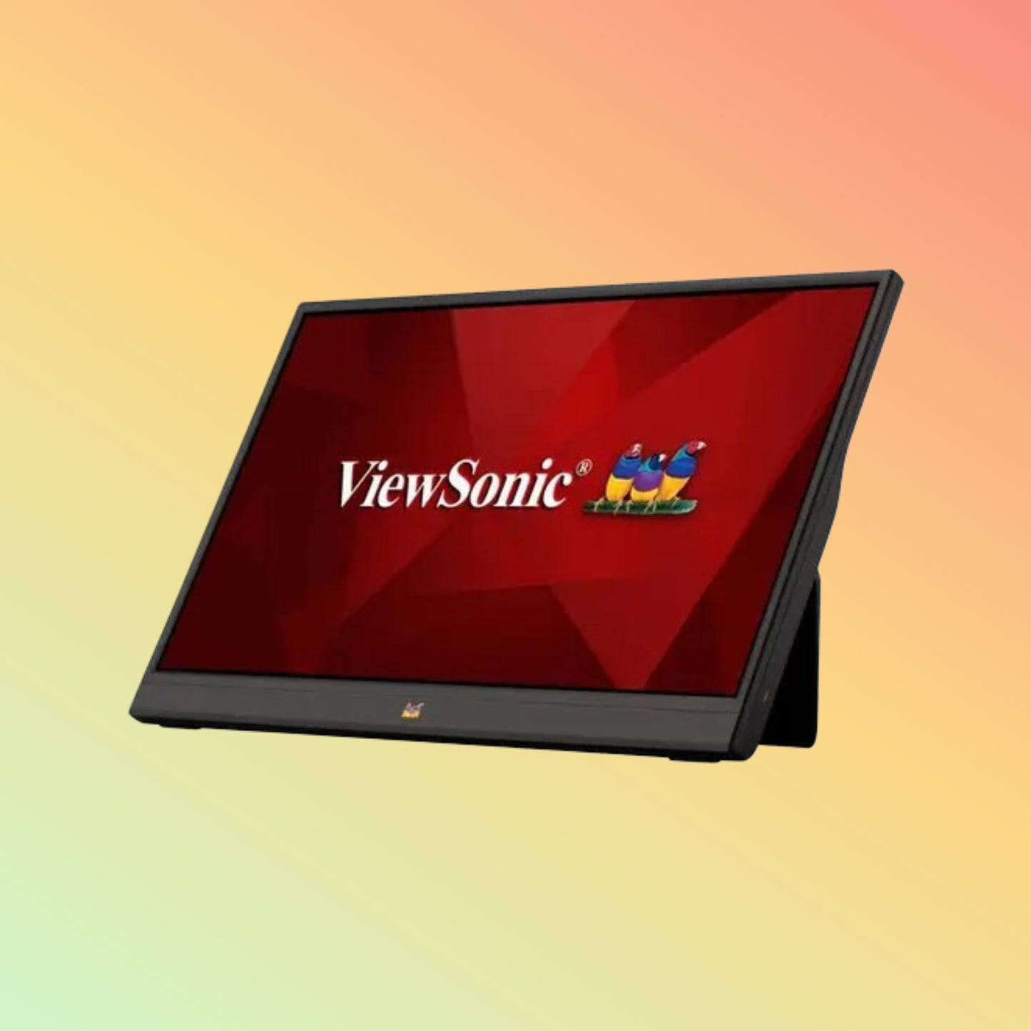 VIEWSONIC VA1655 Portable Monitor - 16" FHD (1920 x 1080), IPS, Tilt, Mini-HDMI, USB-C, 250nits, 60Hz