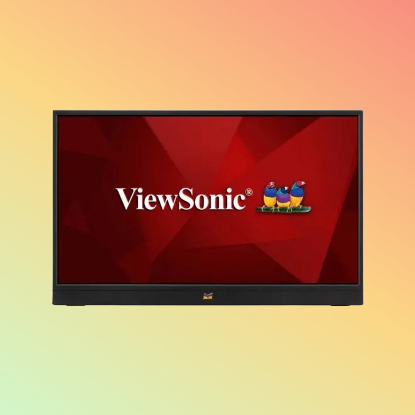 VIEWSONIC VA1655 Portable Monitor - 16" FHD (1920 x 1080), IPS, Tilt, Mini-HDMI, USB-C, 250nits, 60Hz